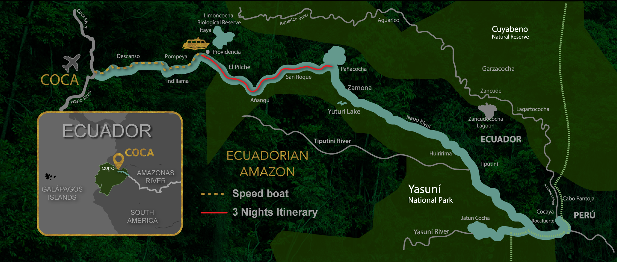 Cruise map