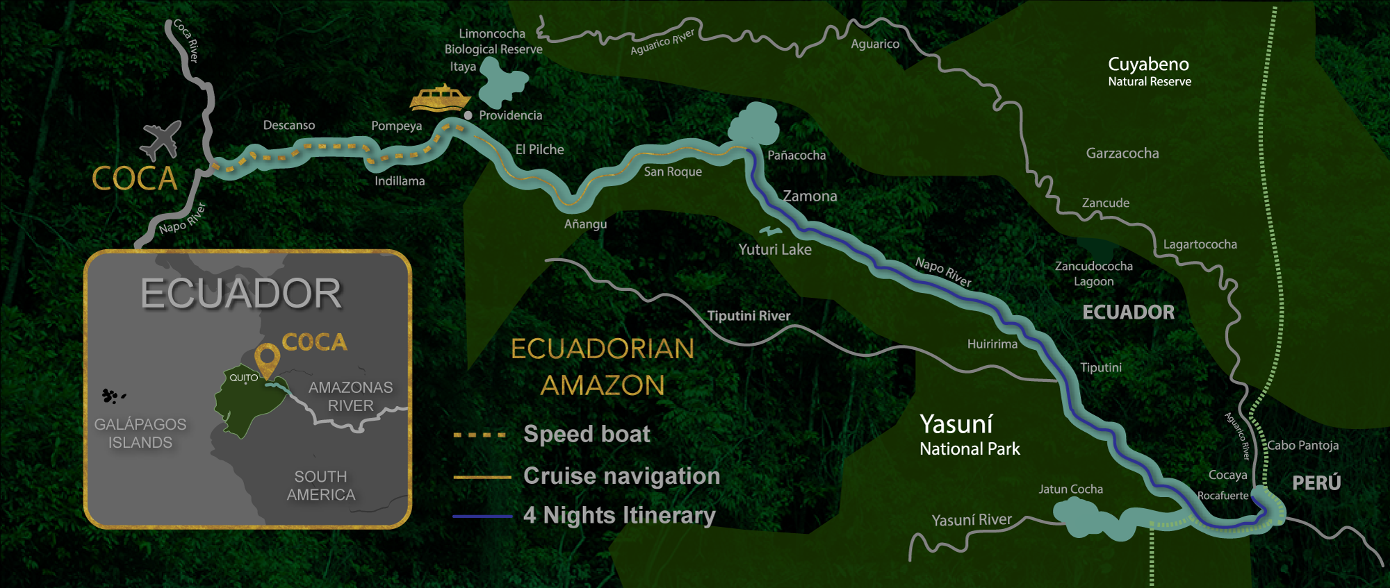 Cruise map