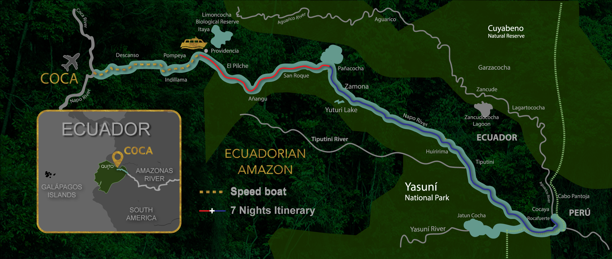 Cruise map